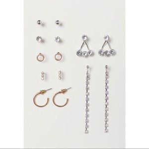 NWT • Gold and Silver Earring Set